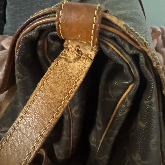 Louis Vuitton Brown Monogram Satchel - Picture 8 of 16